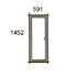 591 x 1452mm high M1