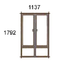 1137 x 1792mm high N22