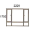 2229 x 1792mm high N5