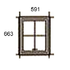 591 x 663mm high J1SP