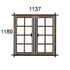 1137 x 1189mm high L22SP