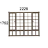 2229 x 1792mm high N5SP