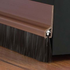Brown PVC Brush Door Insulator