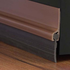 Brown PVC Rubber Seal Door Insulator
