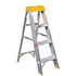 Academy 4 Step Aluminium Ladder <span class=`noWrap`>122 x 42.5 x 11.5cm</span> <div class=`barcode`>6003789073153</div>
