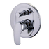 Lyra concealed mixer with diverter