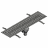 700mm channel - 50mm vertical outlet - POL VCV700