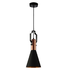 Metal pendant - Antique Copper/Black (JC142)