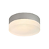 Puck ceiling light - Satin Silver & White (JD74-SS/W)