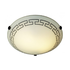 Dante ceiling light - Gun Metal/White & Black (JJ96-GM/W/BL)