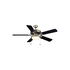Tikwe ceiling fan - Satin Silver (JX09-SS)