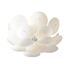 Lotus ceiling light - Chrome & White (PF65-CH/W)