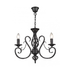 3-Light Black chandelier (JP0011-BL)