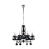 8-Light Chrome and Clear Toledo chandelier (JP212-CH/CL)