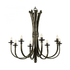 8-Light Antique Bronze Bali chandelier (JP242-ABZ)