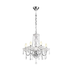 5-Light Chrome and Clear Panache chandelier (JP316-CH/CL)