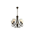 5-Light Antique Bronze Beau chandelier (JP426-ABZ)