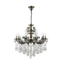 10-Light Antique Brass Barry chandelier (JP506-AB)
