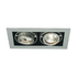 230V Tilt Downlight - Satin Silver (AJ62-SS)