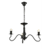 3-Light Chandilier - Black (JP0006-BL)