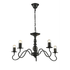 5-Light Chandilier - Black (JP0007-BL)