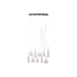 10-Light chandelier - Chrome (PF100-CH/CL)