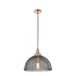 Mesh pendant - Matt Black & Copper (PF205E27MBLK /CP)