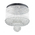 10-Light Crystal pendant - Chrome and Clear (PF84-CH/CL)