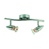 EX52 Trio bow spotlights - Satin Chrome
