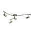 EX54 Trio bow spotlights - Satin Chrome