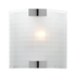 Pax JH18-CH/W Wall Light -  Chrome and White