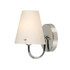 Madlyn JP428-CH/W Wall Light -  Chrome and White