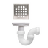 DrainMate - Stainless Steel grate with square holes