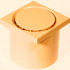 50mm vertical WetFloor Drain - Beige