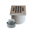 50mm WetFloor Drain - Stainless Steel with square holes