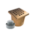 50mm WetFloor Drain - Bronze 110 x 110mm