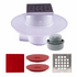 LoLo Drain - 110 x 110mm Stainless Steel with square holes