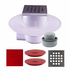 LoLo Drain - 110 x 110mm Stainless Steel with round holes