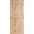 Pine Braced Back Framed and Ledge Stable Batten