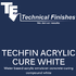 Techfin Acrylic Cure White