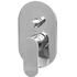 Bay Chrome single lever concealed mixer with diverter (Code: 1VRBA00040)