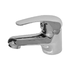 Mixed Solid Chrome single lever guest basin mixer (Code: 1VRMT80011)