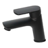 Spring Black single lever standard basin mixer (Code: 1VRST0B010)