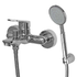Spring Chrome single lever bath mixer (Code: 1VRST00030)