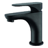 Montella Black single lever basin mixer (Code: 1LUXTAPCAEMONTBL001)