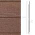 Selflok Vgroove 150 Natural